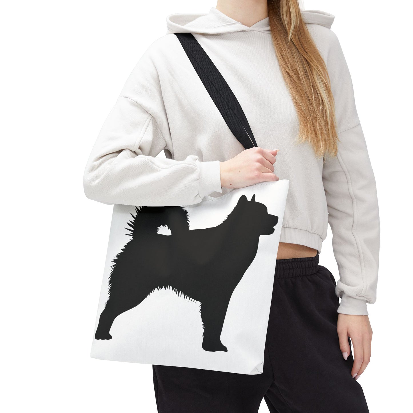 Malamute Silhouette Tote Bag