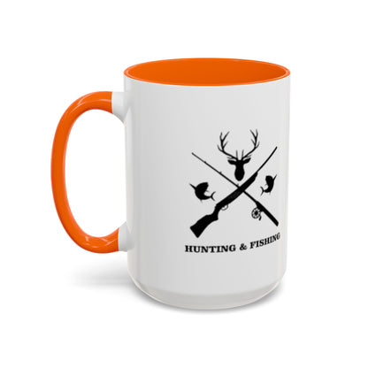 Hunting/Fishing 2-Tone Coffee Mug