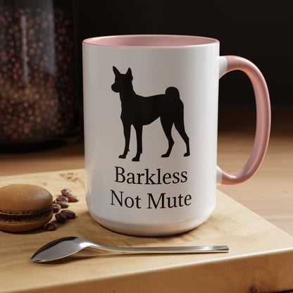Barkless Not Mute 2-Tone Coffee Mug