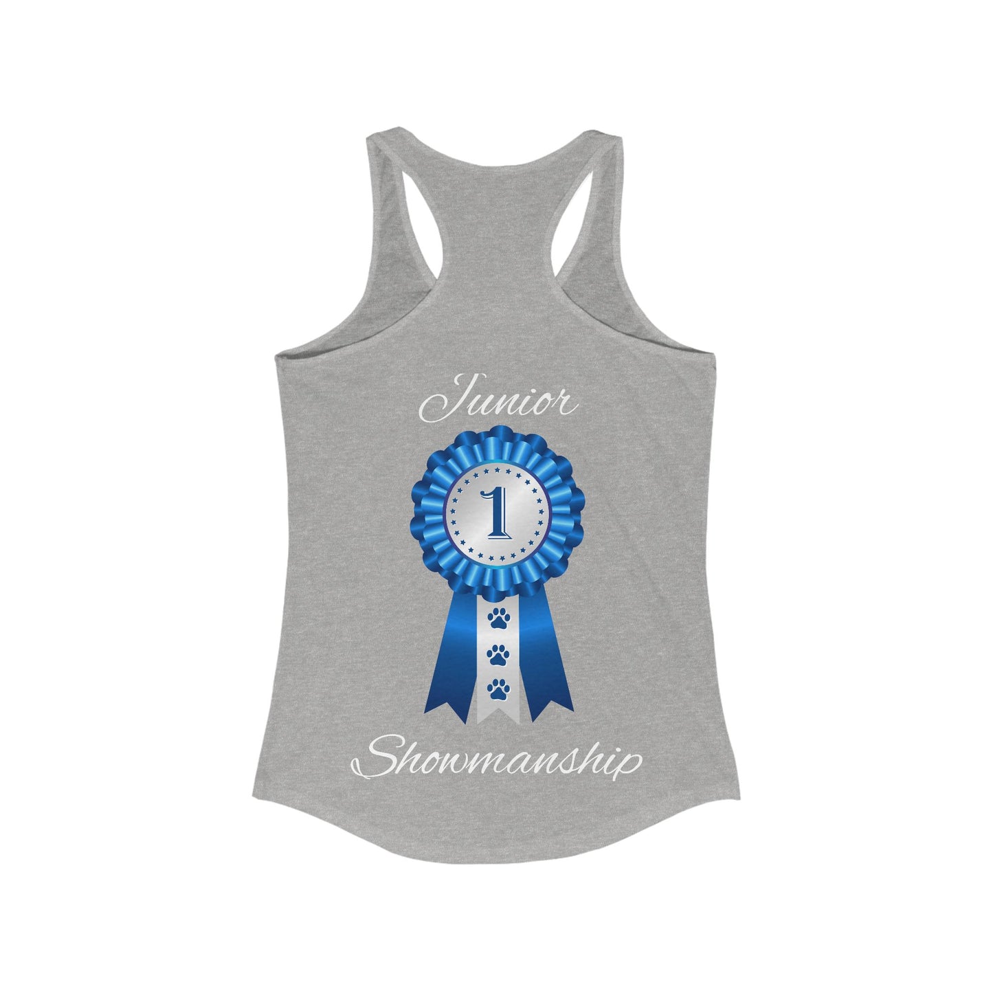 Junior Showmanship Women's Racerback Tank