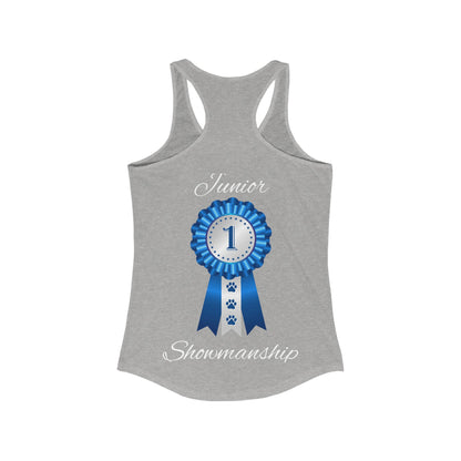 Junior Showmanship Women's Racerback Tank