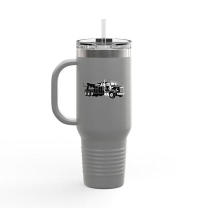 Heavy Tow Truck Insulated Travel Mug