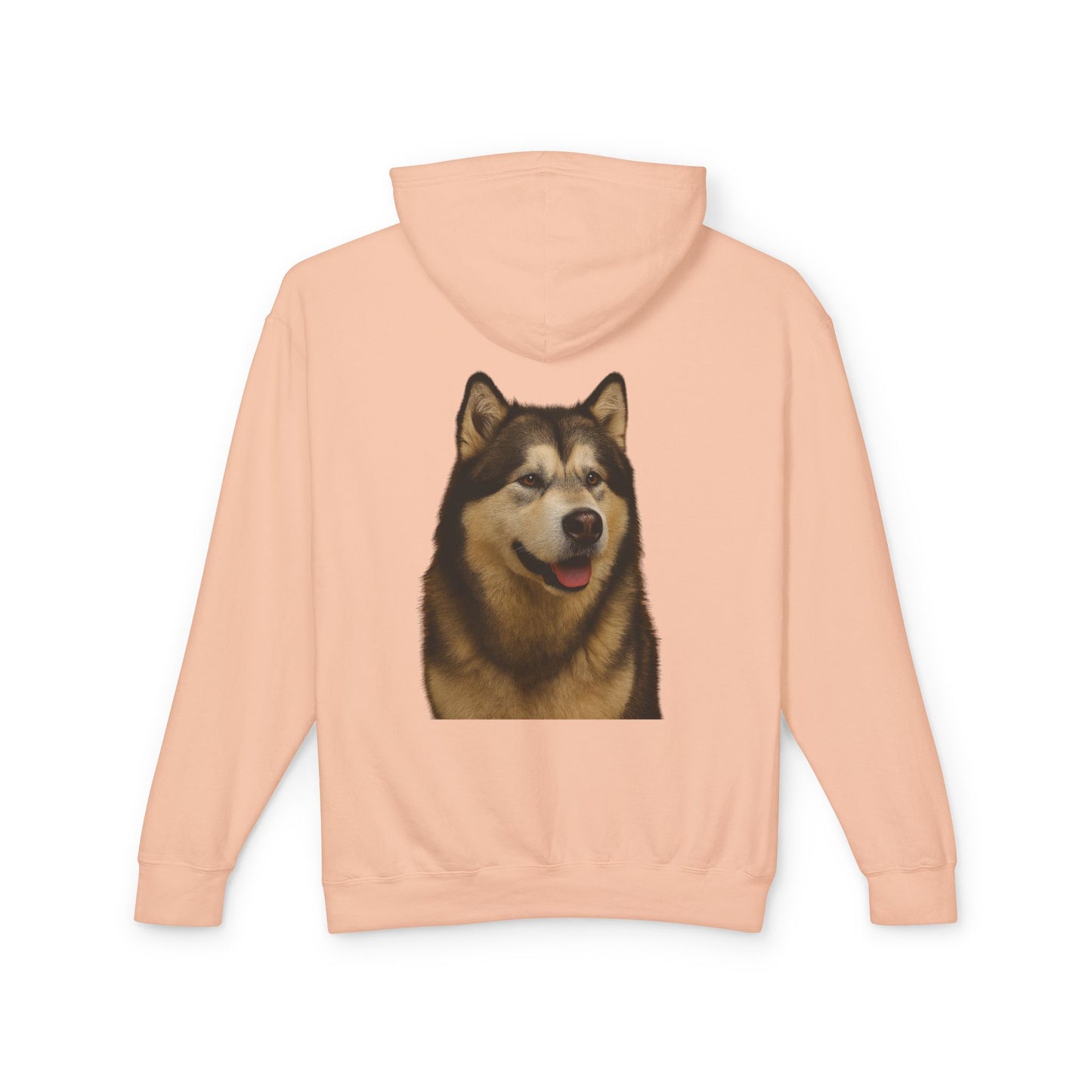 Malamute Head Unisex Lightweight Hoodie