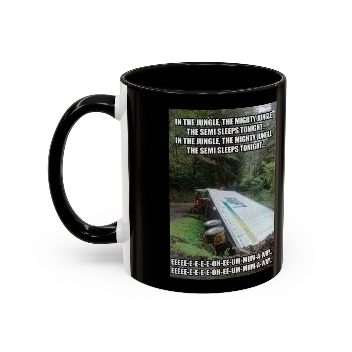 Semi Sleeps 2-Tone Coffee Mug