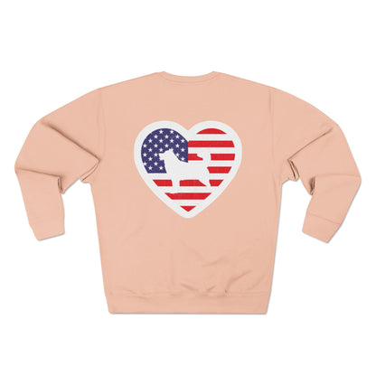 Malamute Flag Unisex Crewneck Sweatshirt