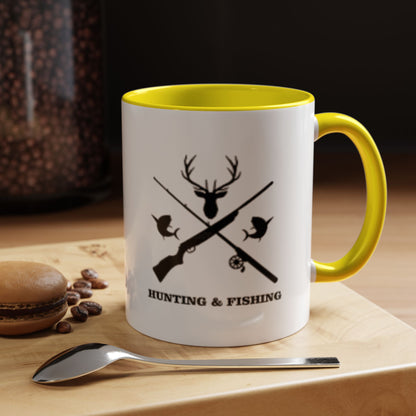 Hunting/Fishing 2-Tone Coffee Mug