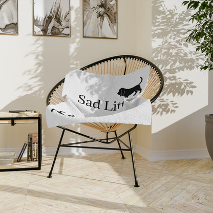 Sad Little Low Rider Velveteen Microfiber Blanket