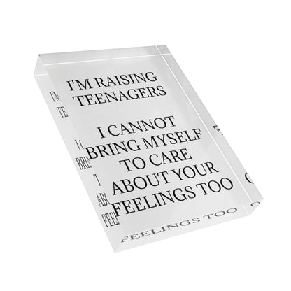 Raising Teenagers Acrylic Photo Block