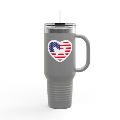 Malamute Flag Insulated Travel Mug