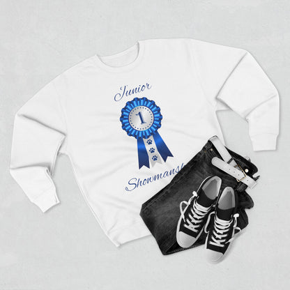 Junior Showmanship Unisex Crewneck Sweatshirt