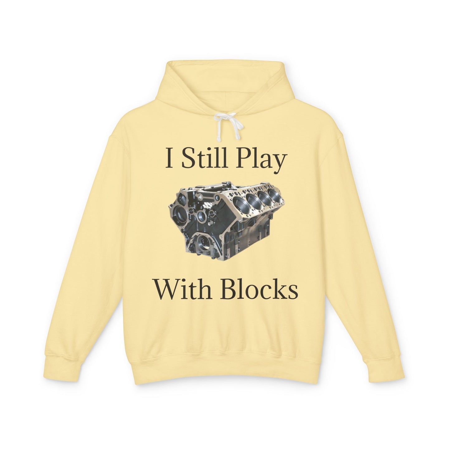 Play With Blocks Unisex Lightweight Hoodie