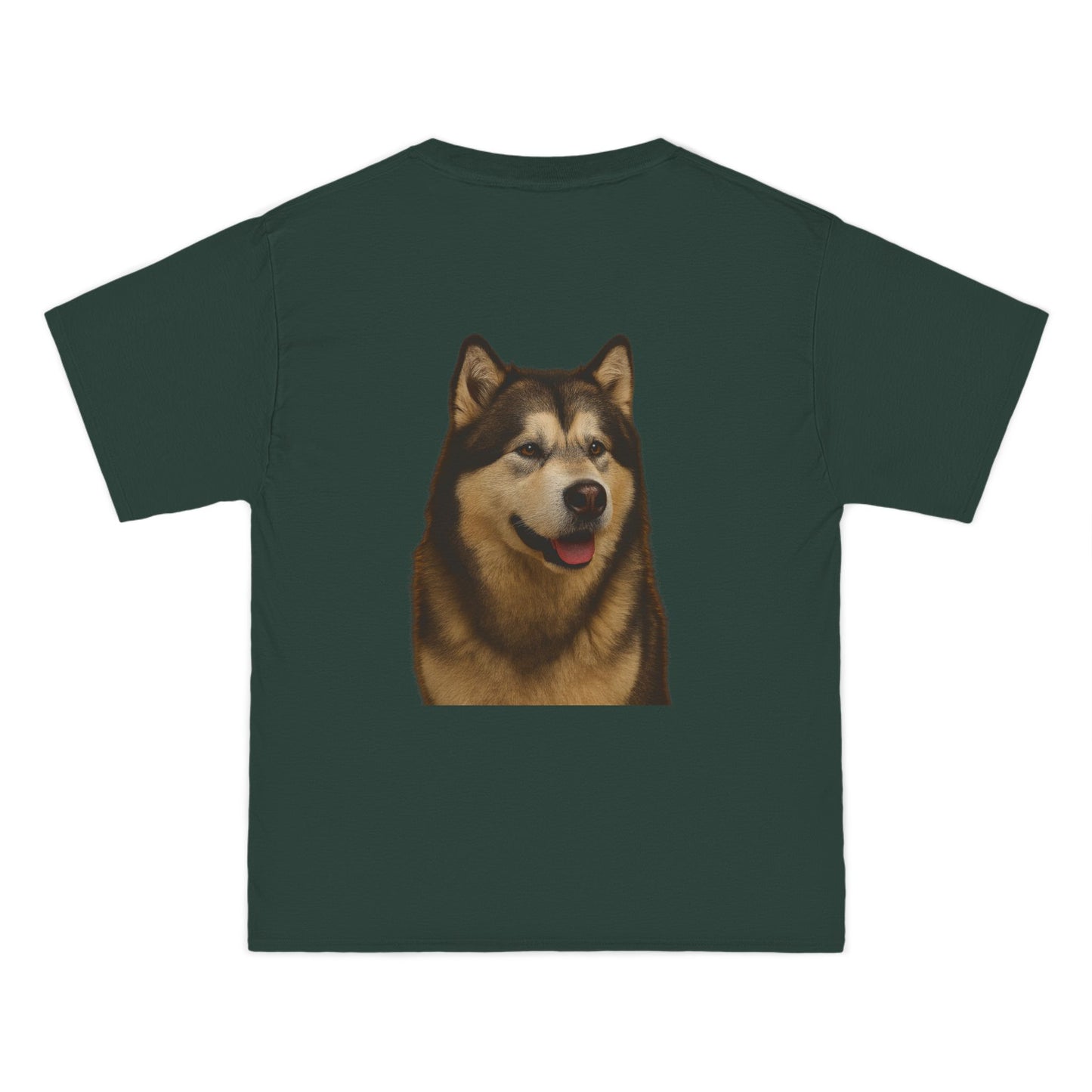 Malamute Head Men's Short-Sleeve Crewneck Tee