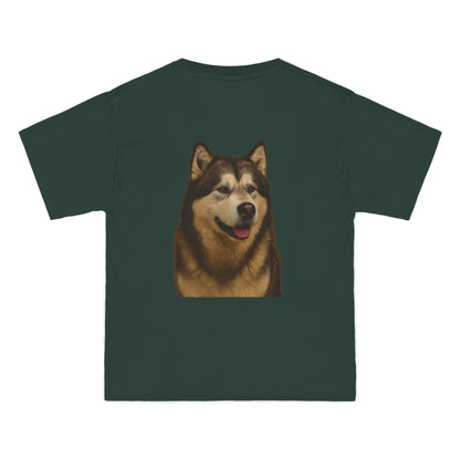 Malamute Head Men's Short-Sleeve Crewneck Tee