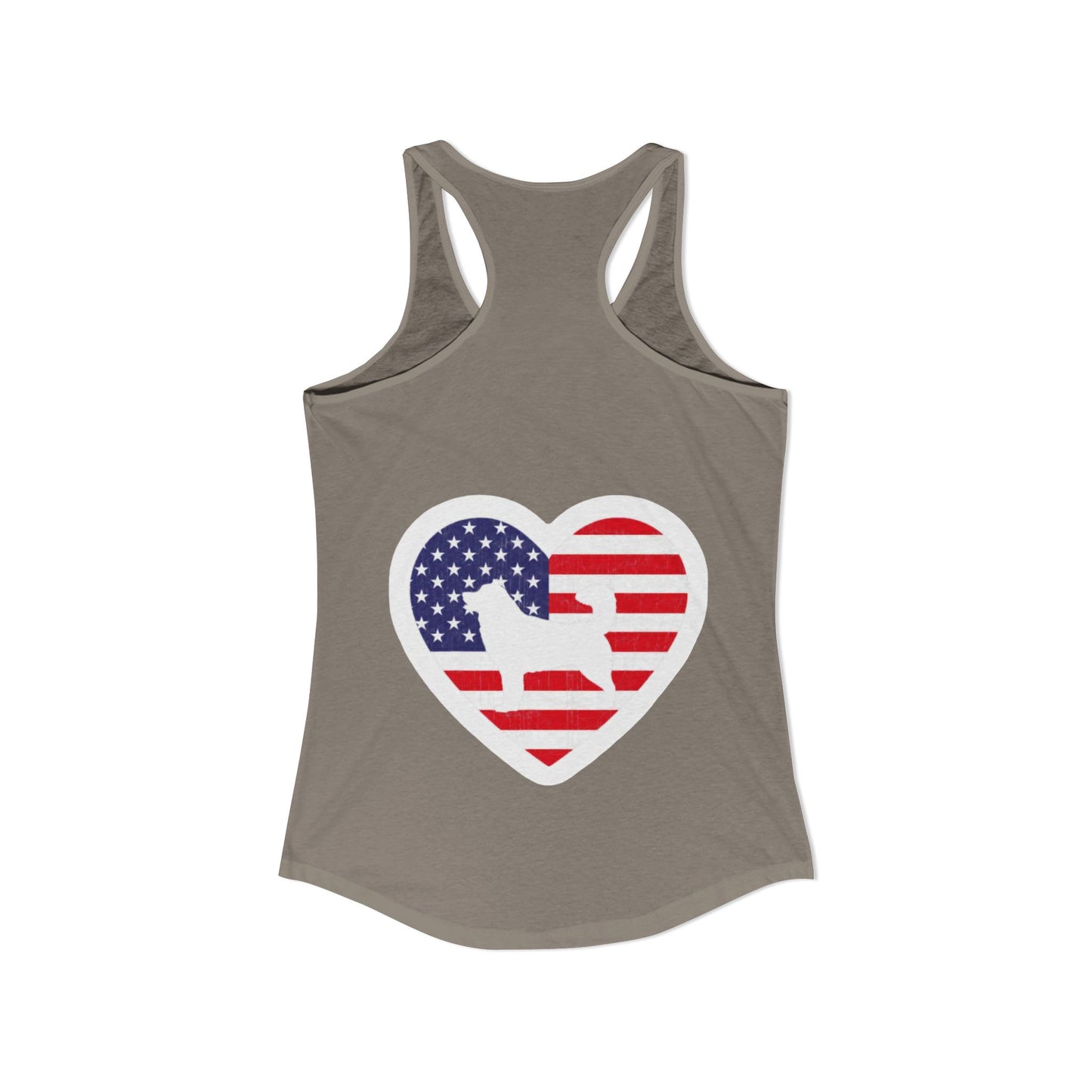 Malamute Flag Women's Racerback Tank