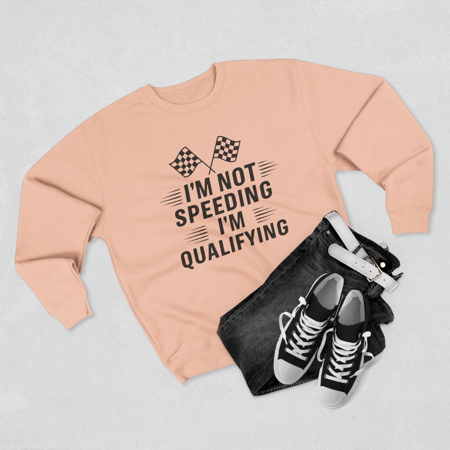 I'm Qualifying Unisex Crewneck Sweatshirt