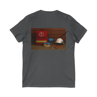 EMS Appreciation Unisex Short Sleeve V-Neck Tee