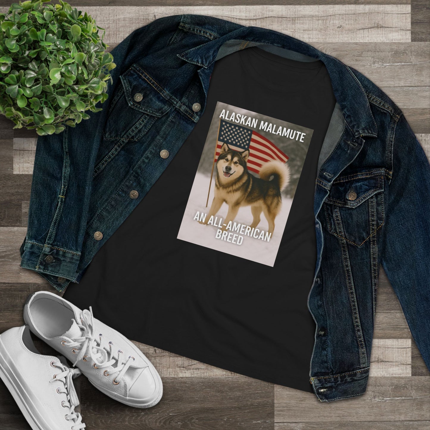 All-American Breed Women's Short Sleeve Crewneck Tee