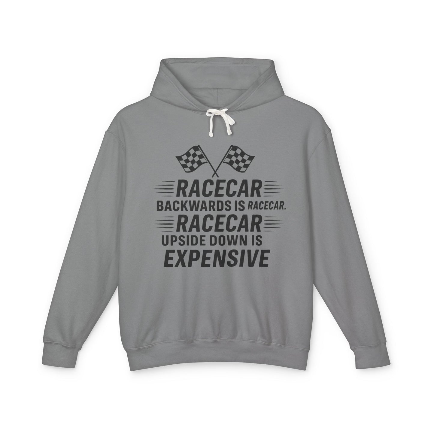 Racecar Backwards Unisex Lightweight Hoodie