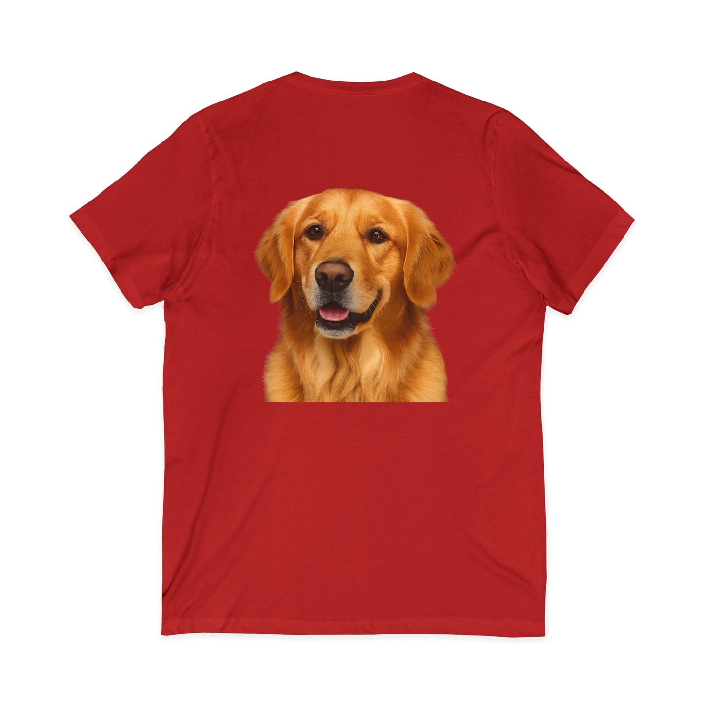 Golden Head Unisex Short Sleeve V-Neck Tee