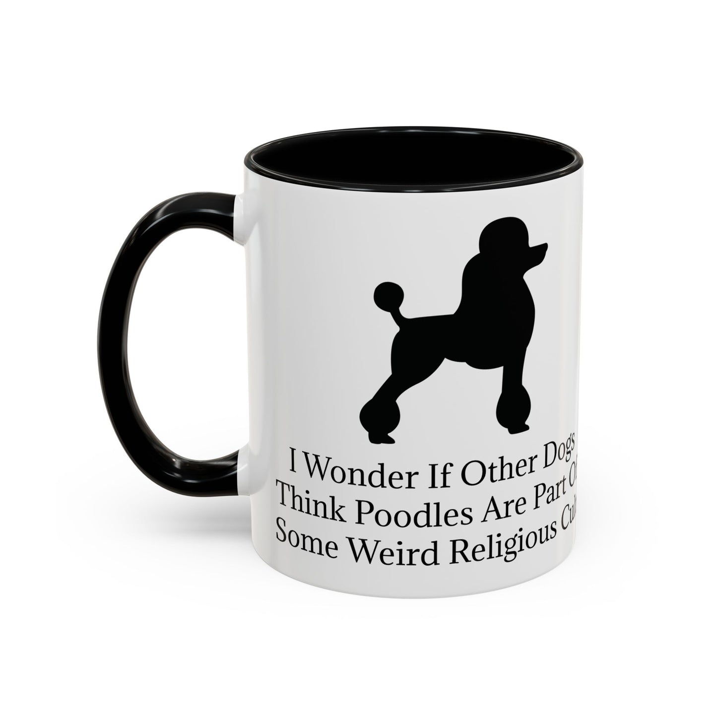 I Wonder 2-Tone Coffee Mug