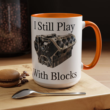 Play With Blocks 2-Tone Coffee Mug