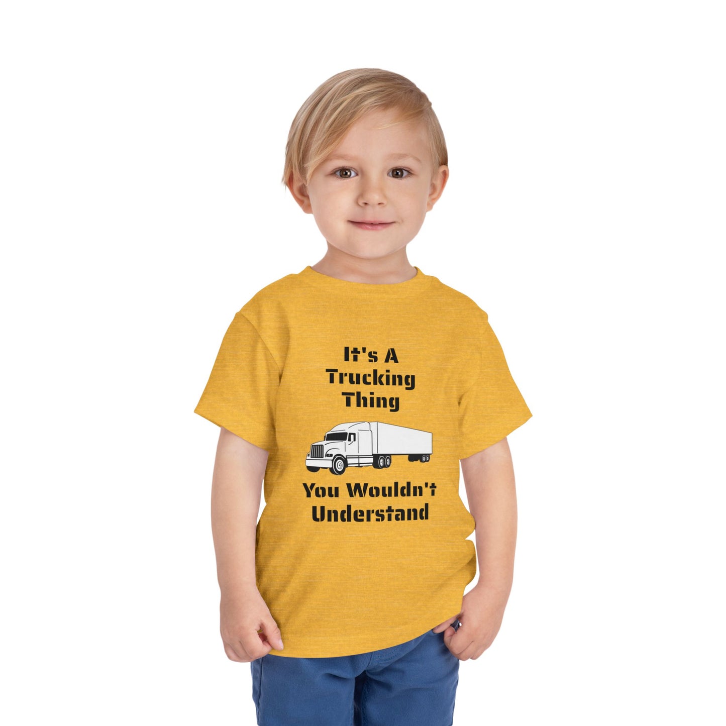 Trucking Thing Toddler Unisex Short Sleeve Crewneck Tee