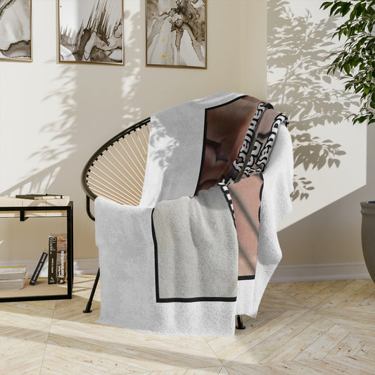 National Coffee Day Velveteen Microfiber Blanket