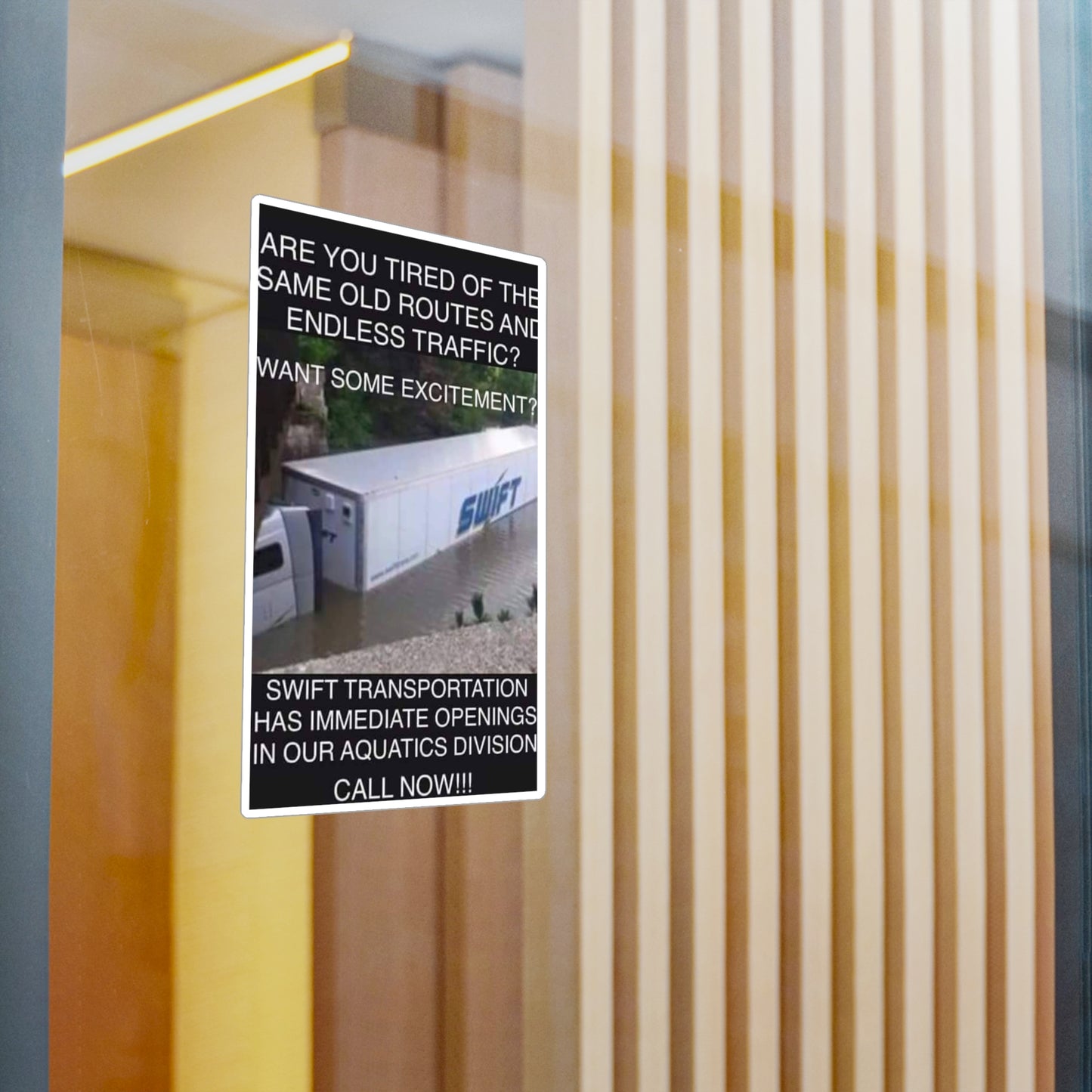 Swift Aquatics Vinyl Decal