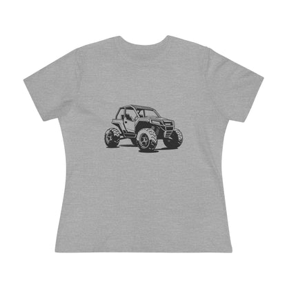 Off The Beaten Path Side By Side Women's Short Sleeve Crewneck Tee