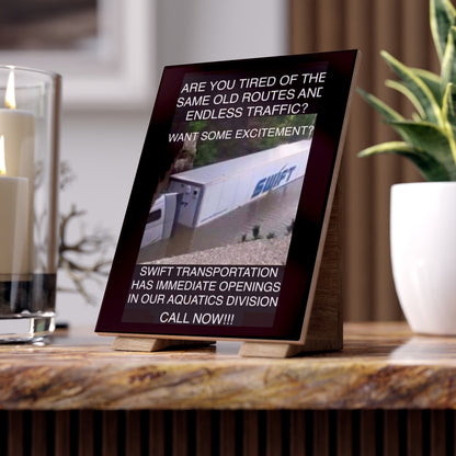 Swift Aquatics Ceramic Photo Tile