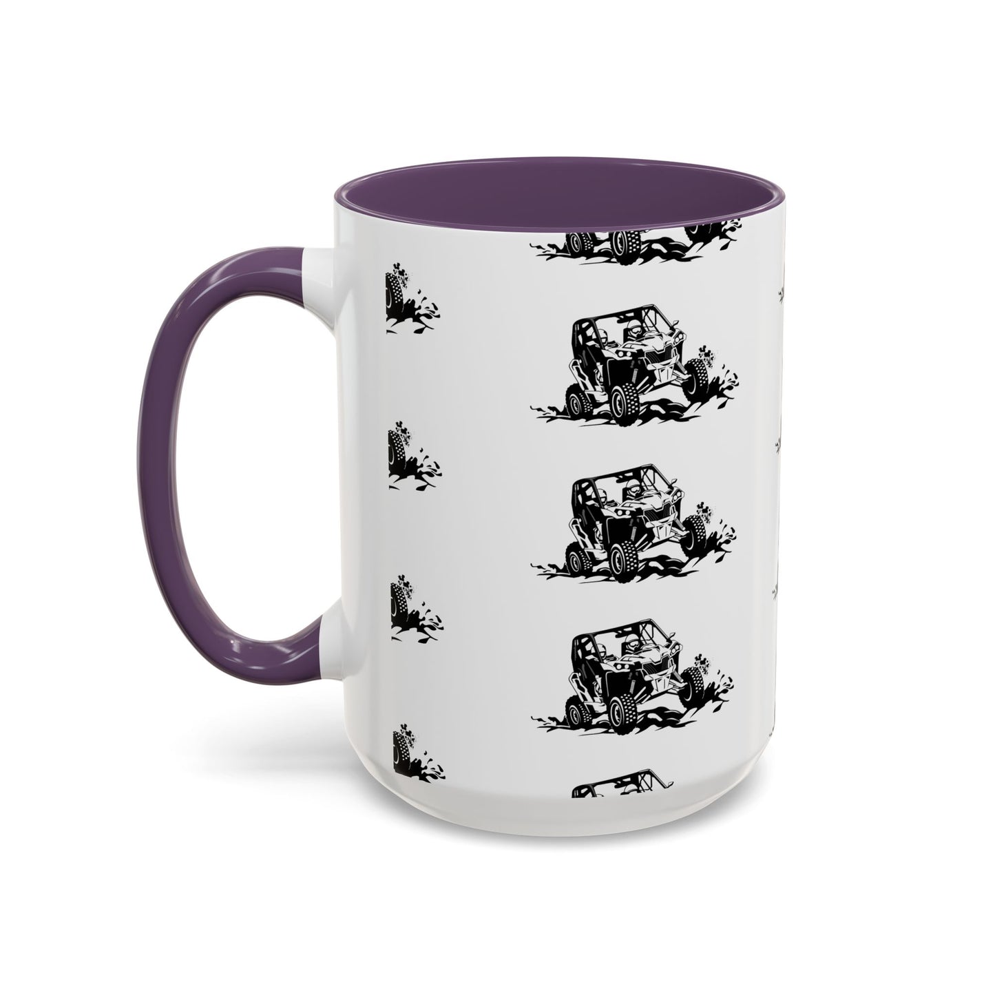 Slingin' Mud Side By Side 2-Tone Coffee Mug