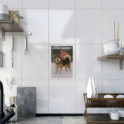 All-American Breed Ceramic Photo Tile