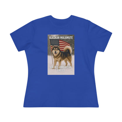 All-American Breed Women's Short Sleeve Crewneck Tee