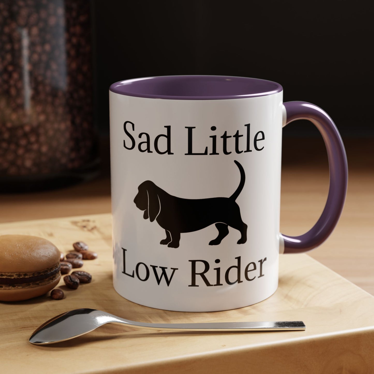 Sad Little Low Rider 2-Tone Coffee Mug