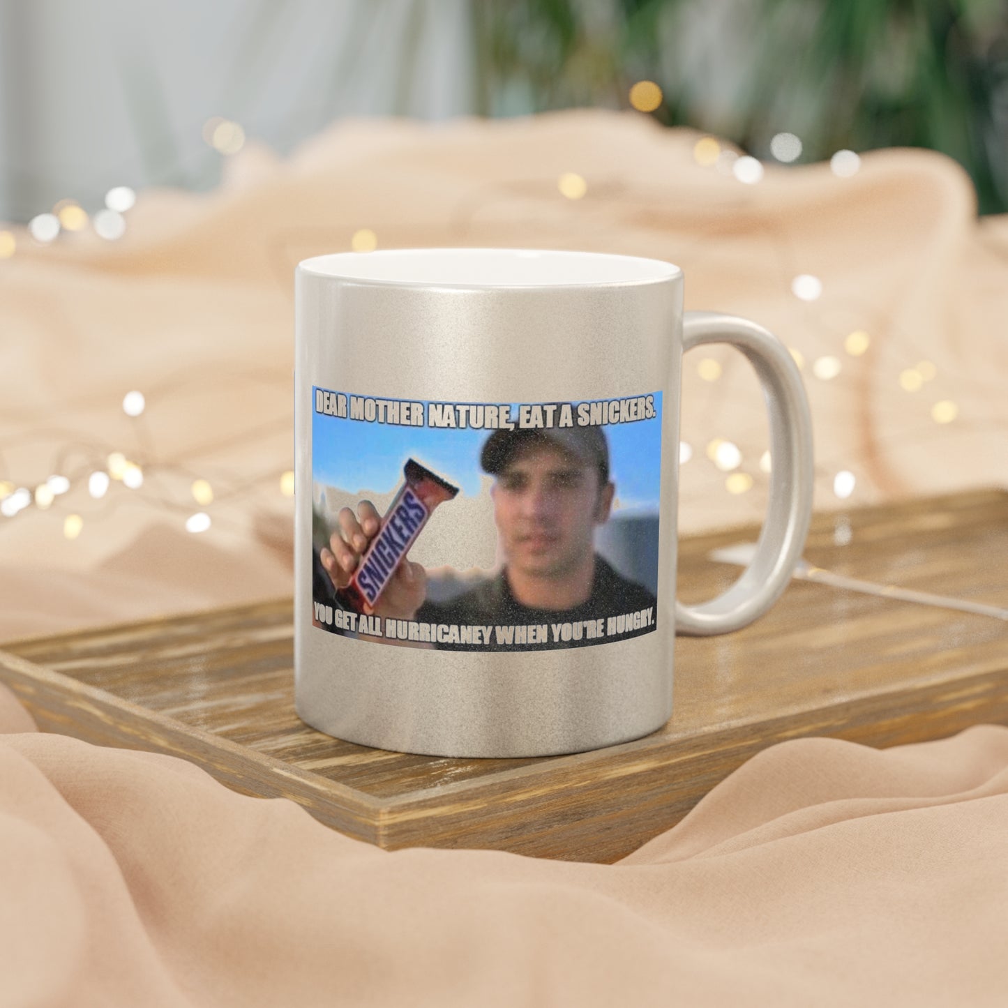 Hurricaney Metallic Coffee Mug