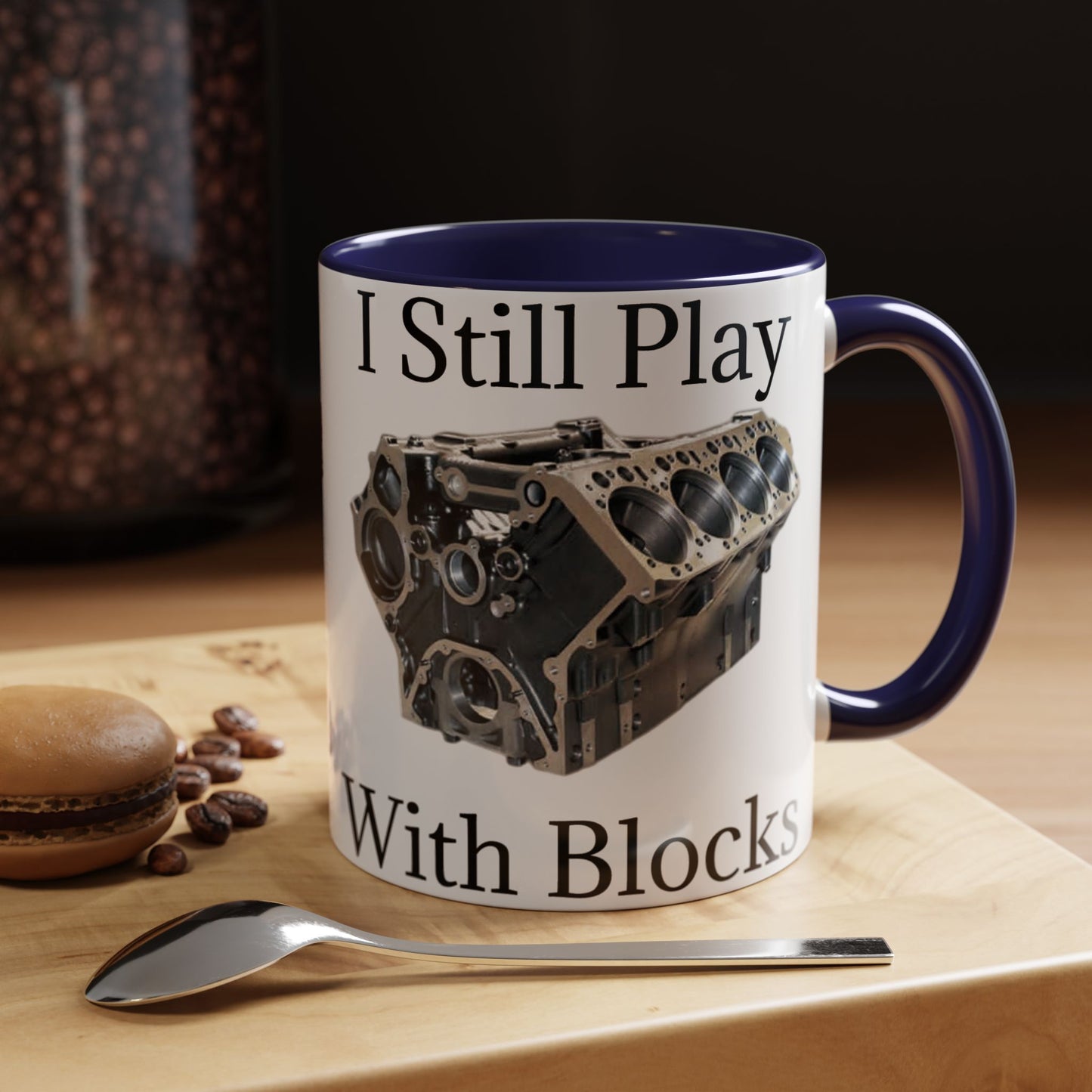 Play With Blocks 2-Tone Coffee Mug