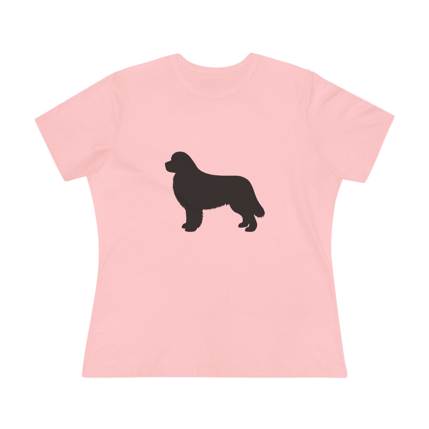 Newfie Silhouette Women's Short Sleeve Crewneck Tee