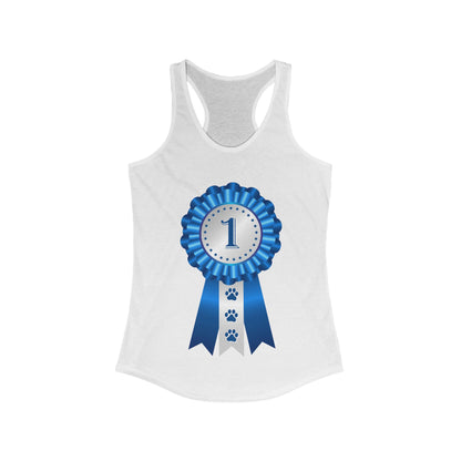 Show Ribbon Women's Racerback Tank