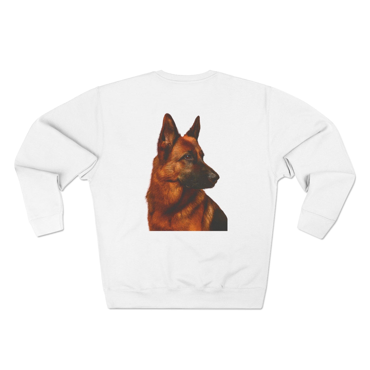 German Shepherd Head Unisex Crewneck Sweatshirt