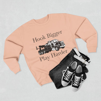 Hook Bigger Unisex Crewneck Sweatshirt