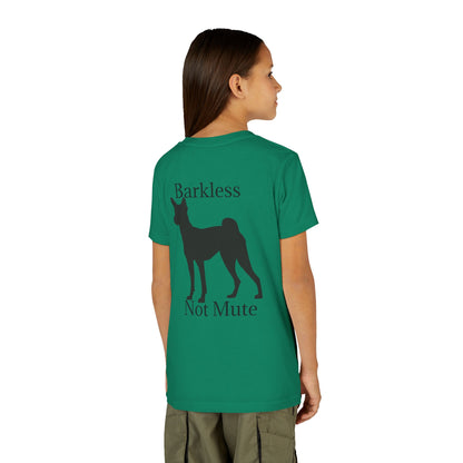 Barkless Not Mute Youth Unisex Short Sleeve Crewneck Tee