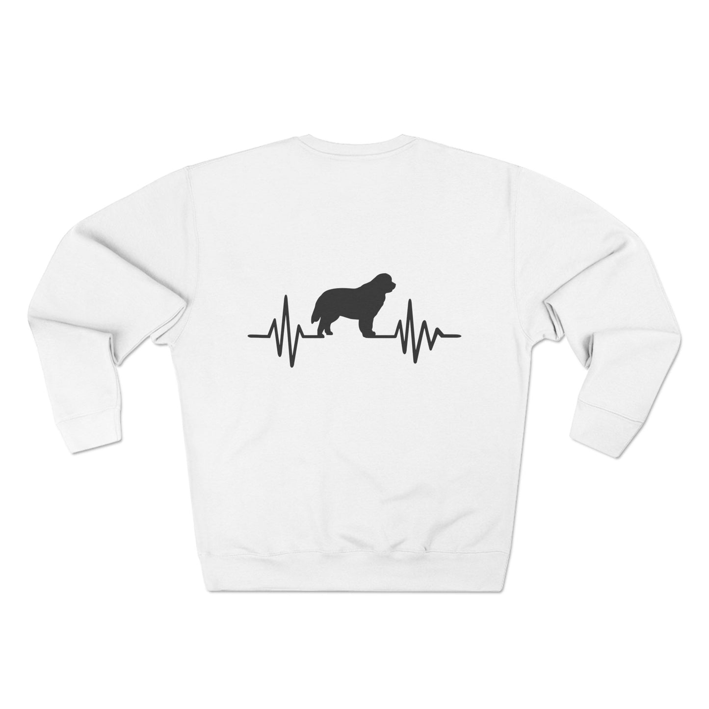 My Heart Beats For Newfies Unisex Crewneck Sweatshirt