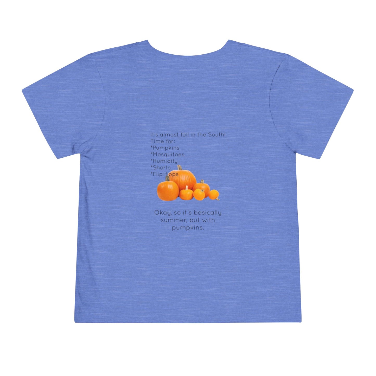 Fall In The South Toddler Unisex Short Sleeve Crewneck Tee
