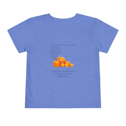 Fall In The South Toddler Unisex Short Sleeve Crewneck Tee