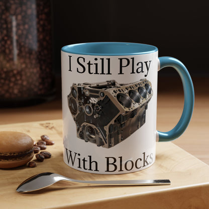 Play With Blocks 2-Tone Coffee Mug