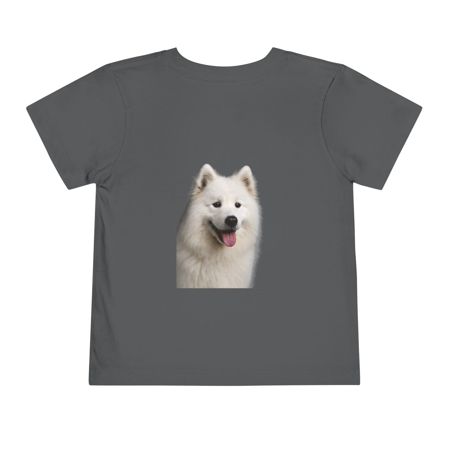 Samoyed Head Toddler Unisex Short Sleeve Crewneck Tee