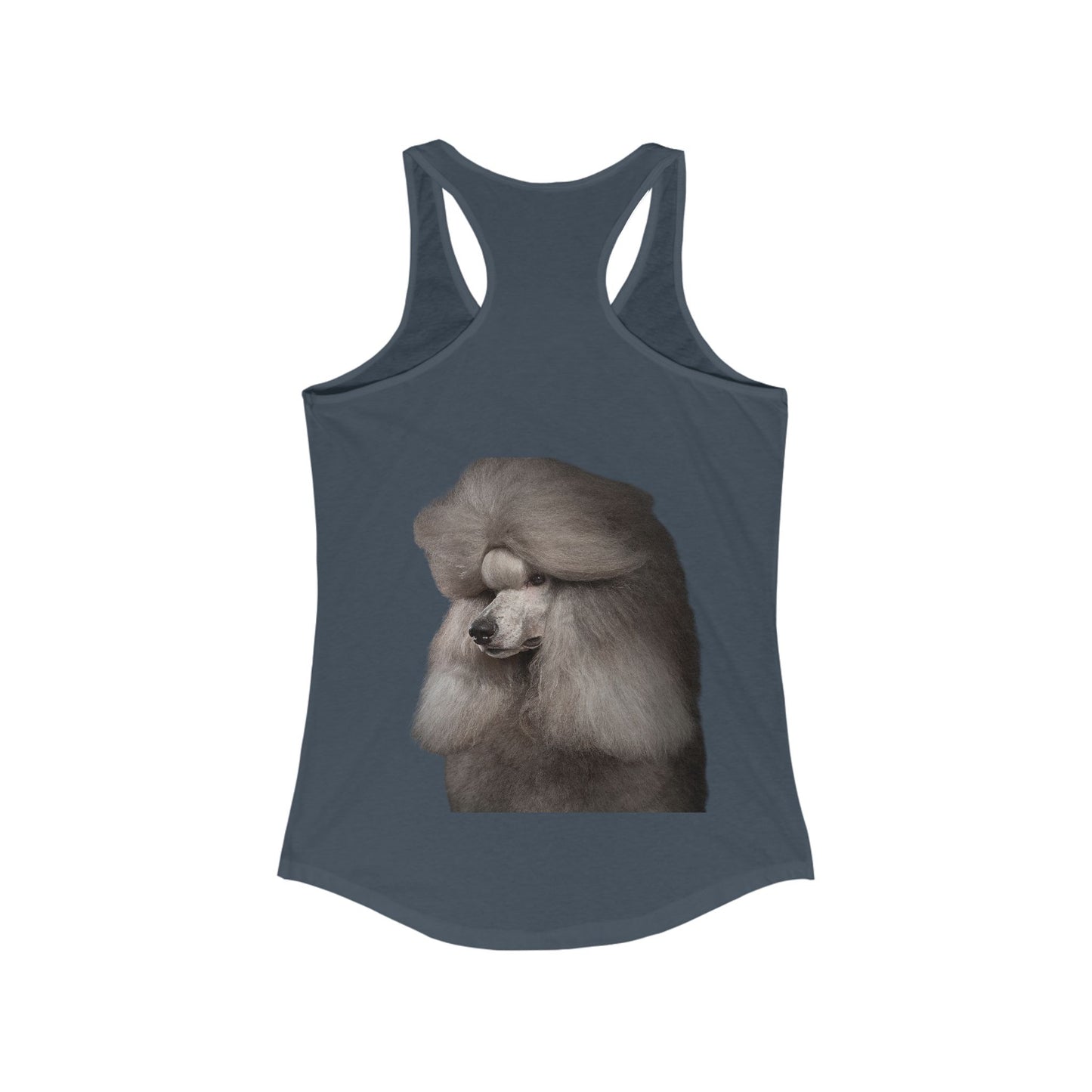 Poodle Head Women's Racerback Tank