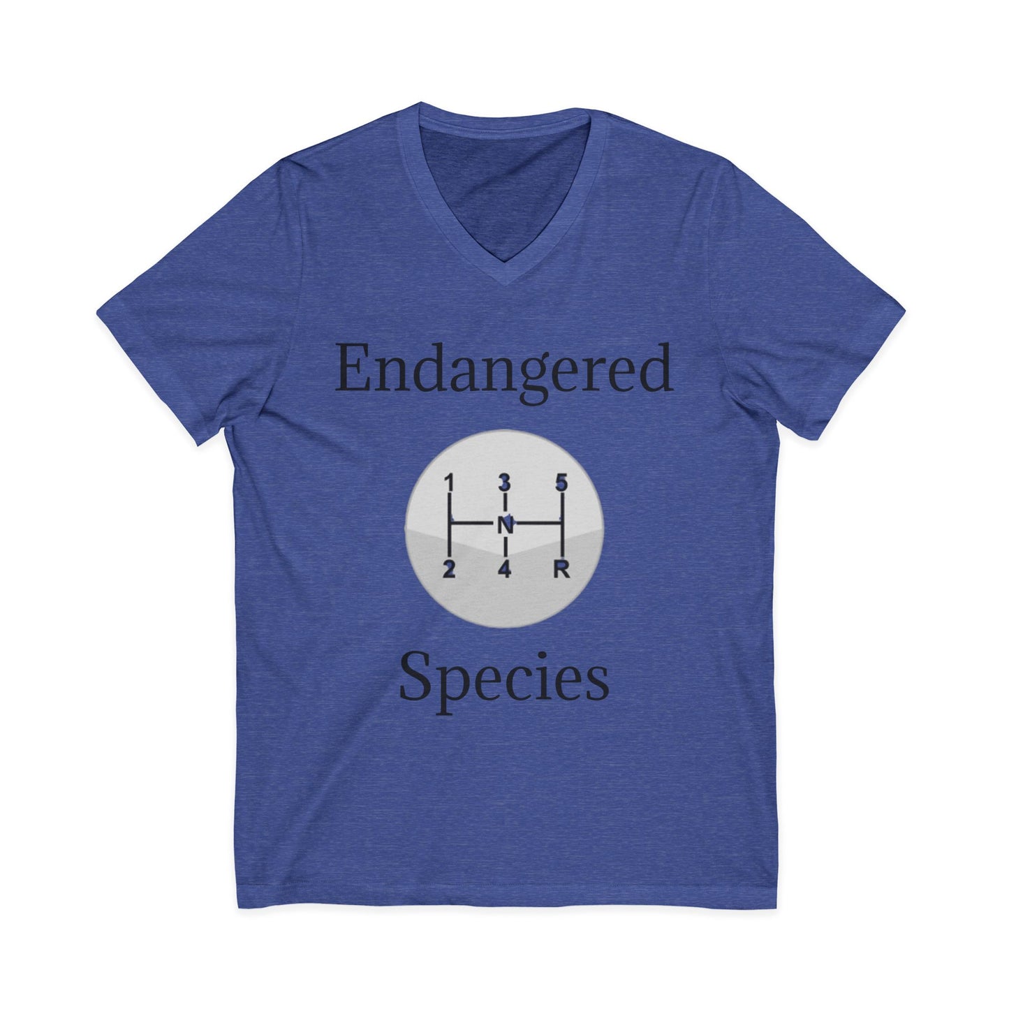 Endangered Species Unisex Short Sleeve V-Neck Tee