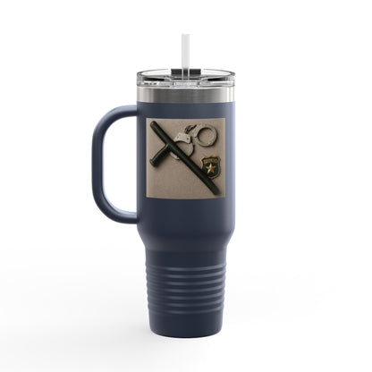 Law Enforcement Appreciation Insulated Travel Mug
