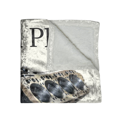 Play With Blocks Crushed Velvet Blanket